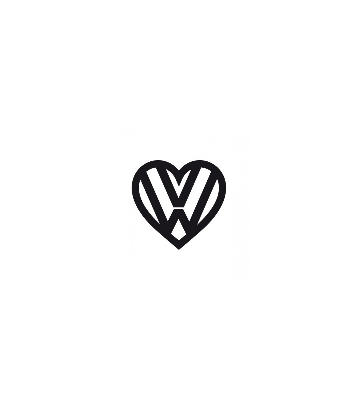 Stickers LOVE VW