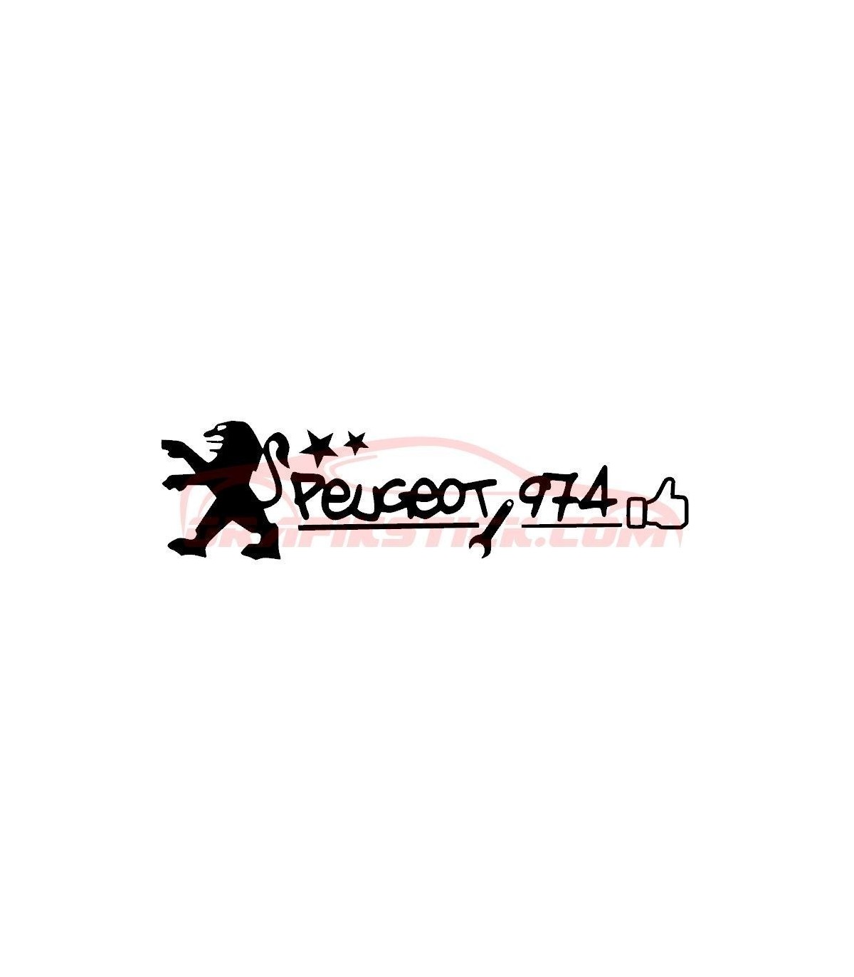 Stickers PEUGEOT 974