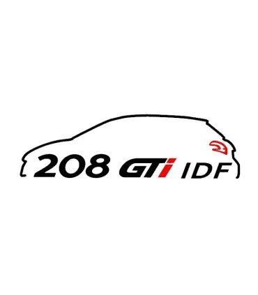 Stickers  TEAM 208 IDF
