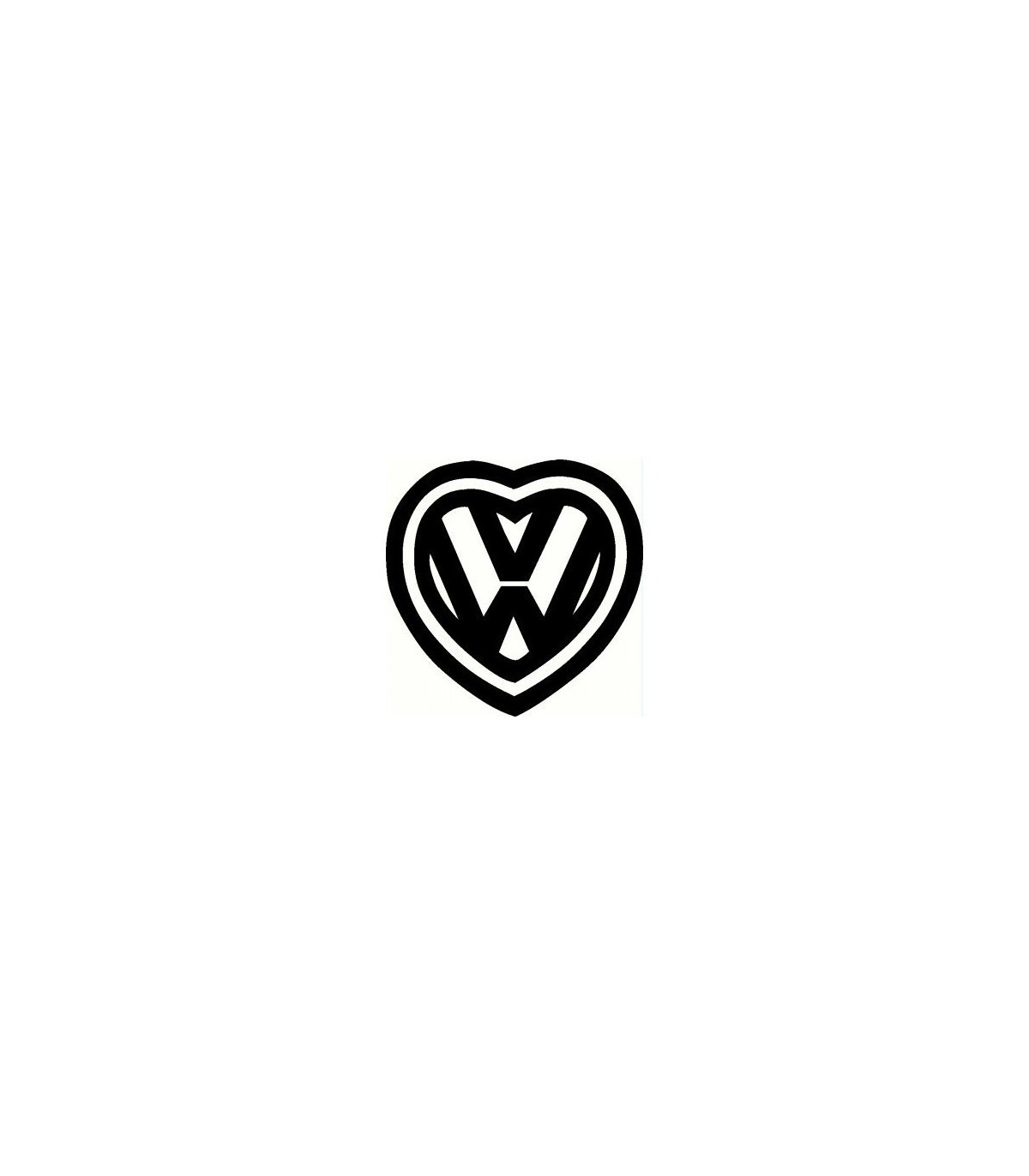 Stickers LOVE VW 02