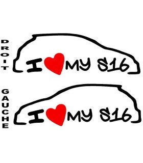 Stickers I LOVE MY S16