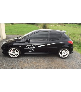 STICKERS LION PEUGEOT GRAND FORMAT (X1)